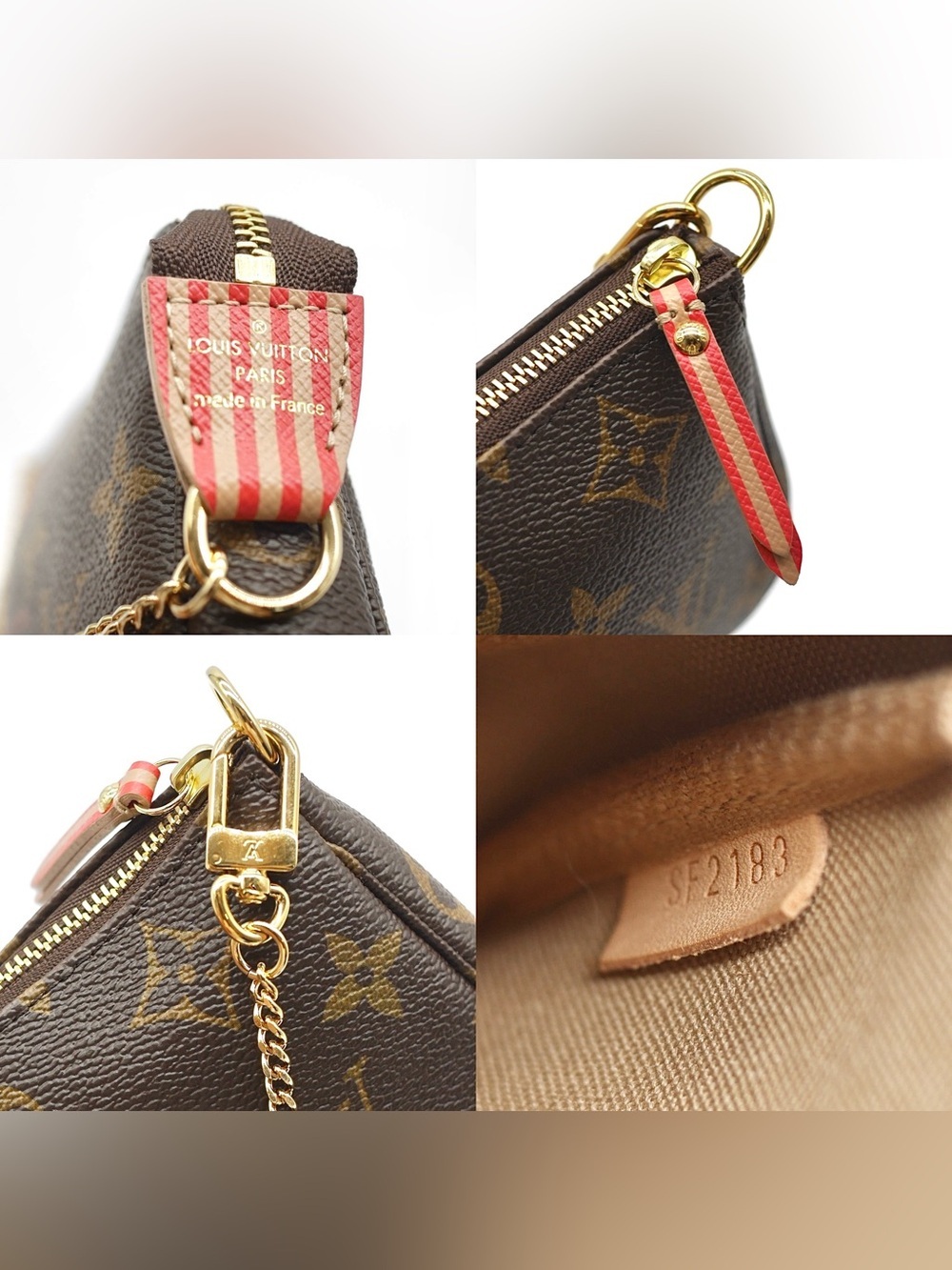 🍓LV Limited Edition Trunks and Lock Pochette SF2183 - Picture 4 of 9